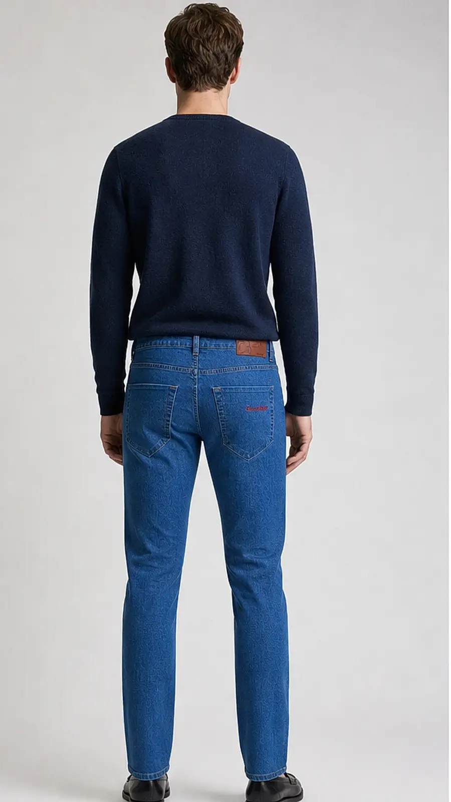 Stretch Denim Light Blue Mens vintage Stretch Denim Jeans Pant Slim Fit
