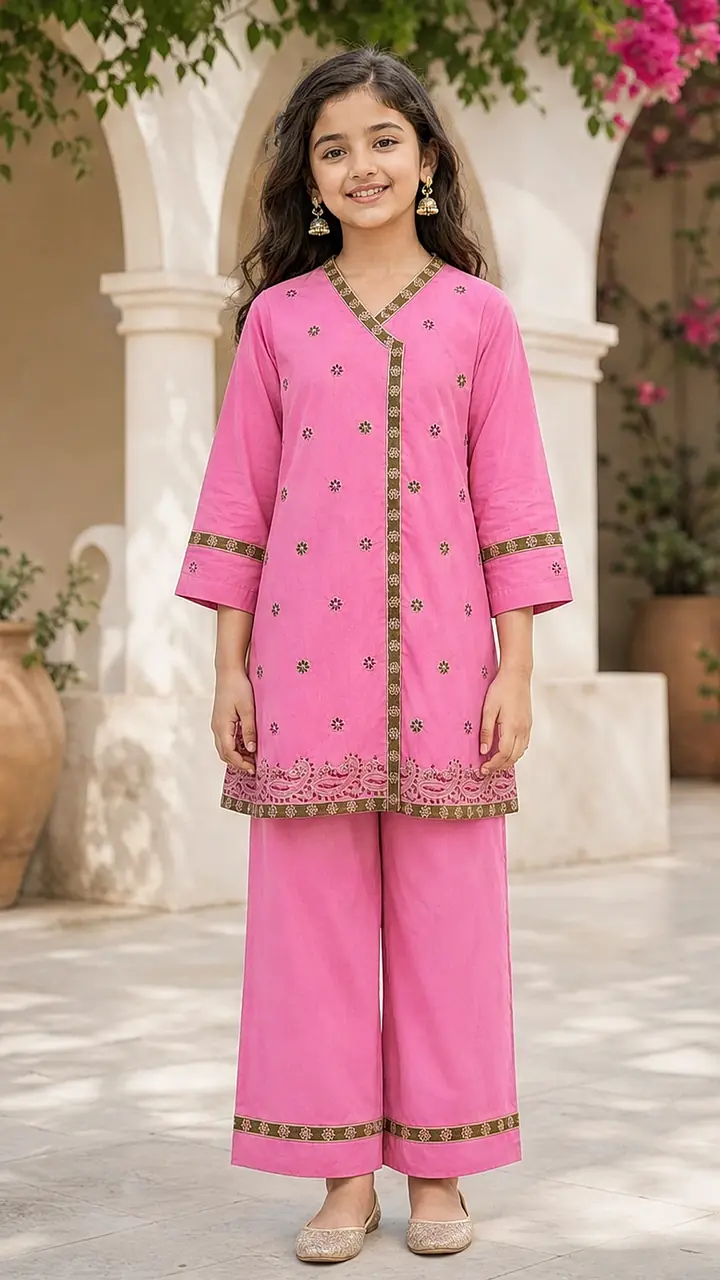 Patel & Paisley Pink Combo for Meodel