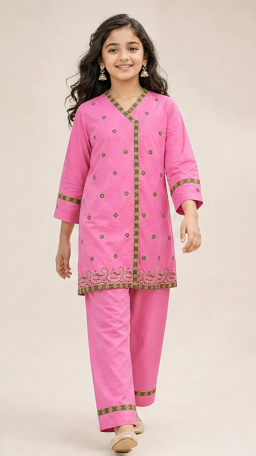 Patel & Paisley Pink Combo for Meodel