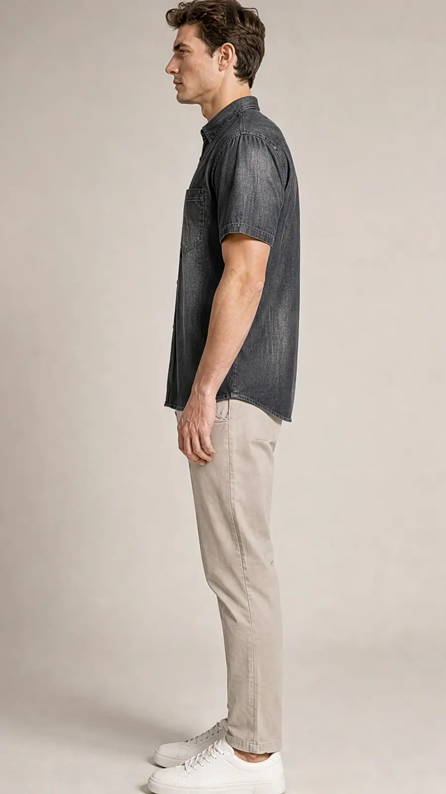 Black Tencil Vintage Denim Shirt
