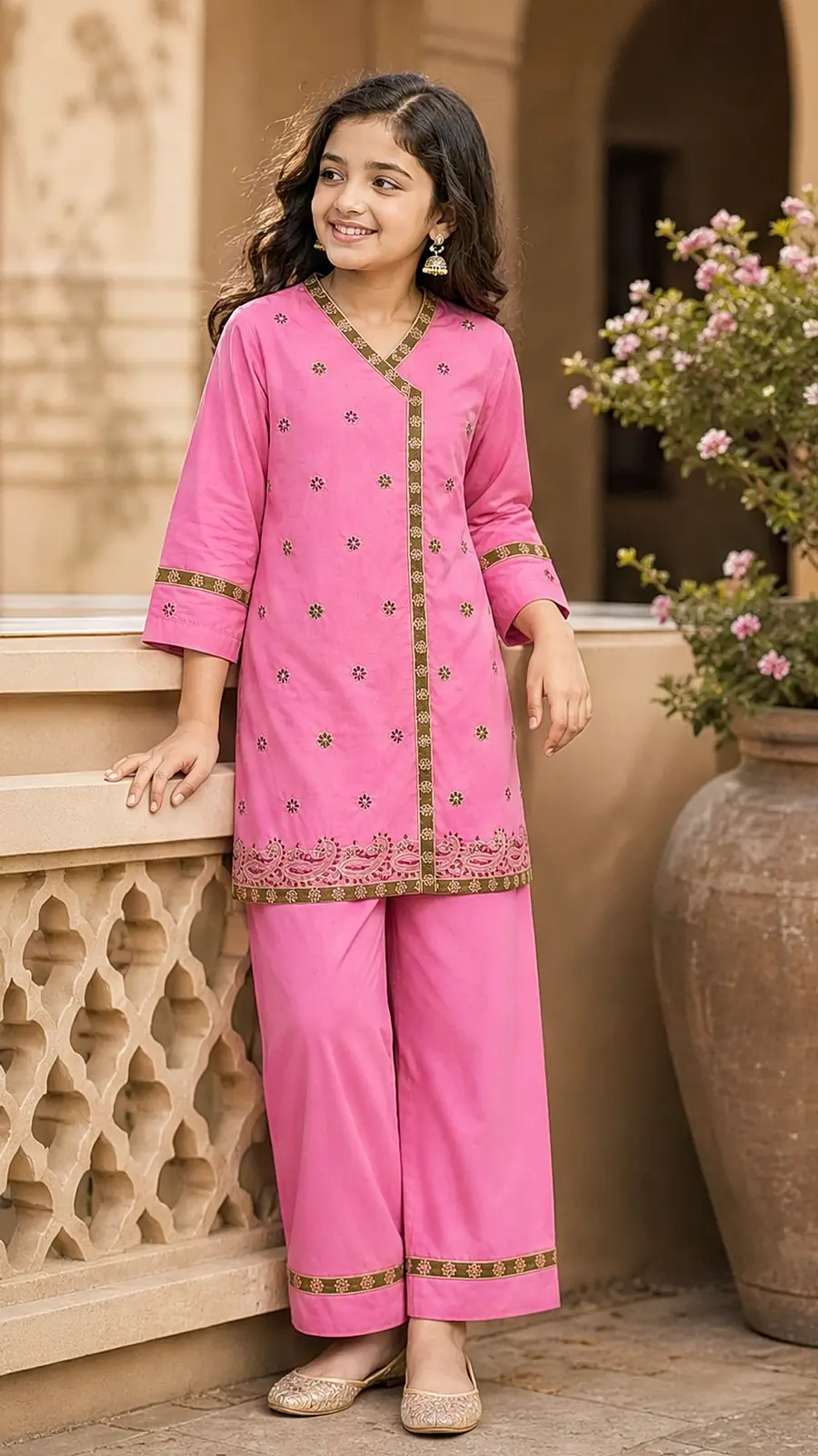 Patel & Paisley Pink Combo for Meodel